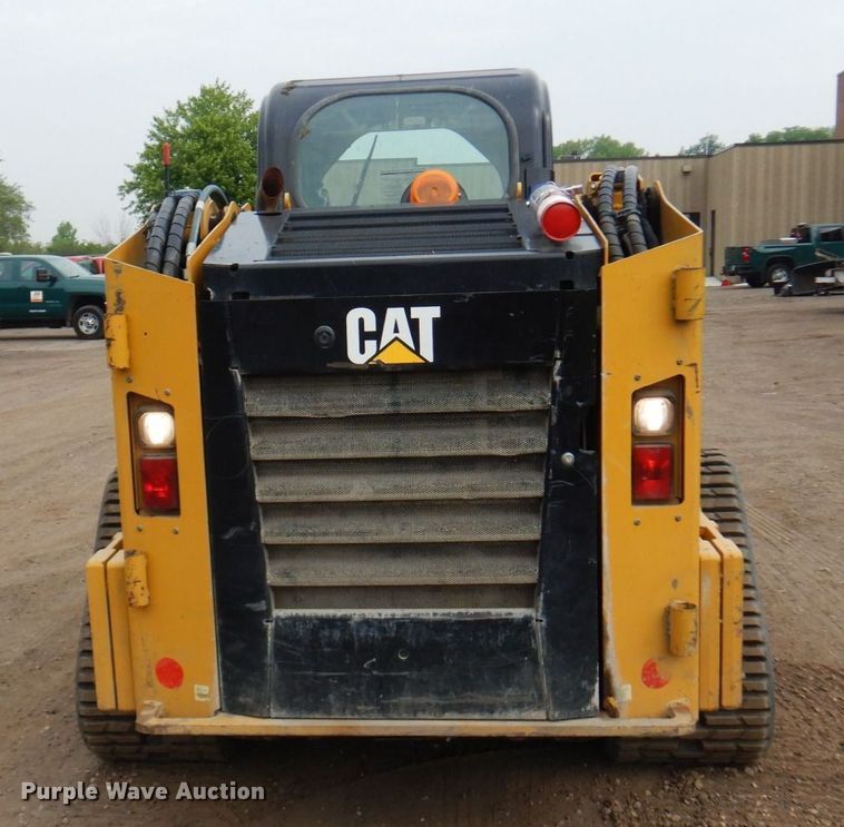 image for item AF9677 2017 Caterpillar 279D  tracked skid steer loader