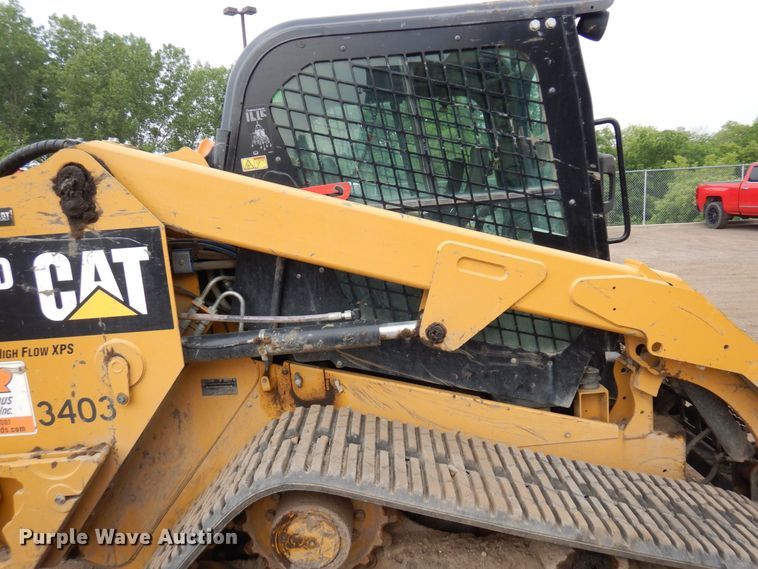 image for item AF9677 2017 Caterpillar 279D  tracked skid steer loader
