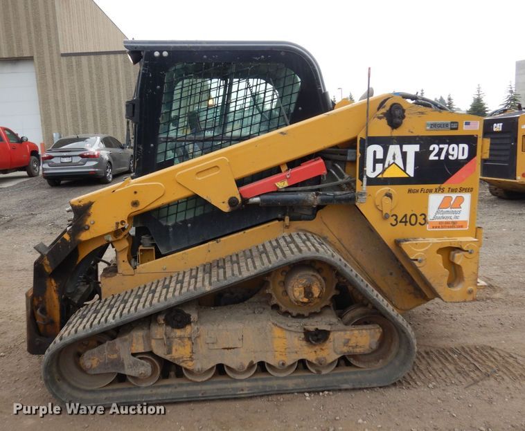 image for item AF9677 2017 Caterpillar 279D  tracked skid steer loader