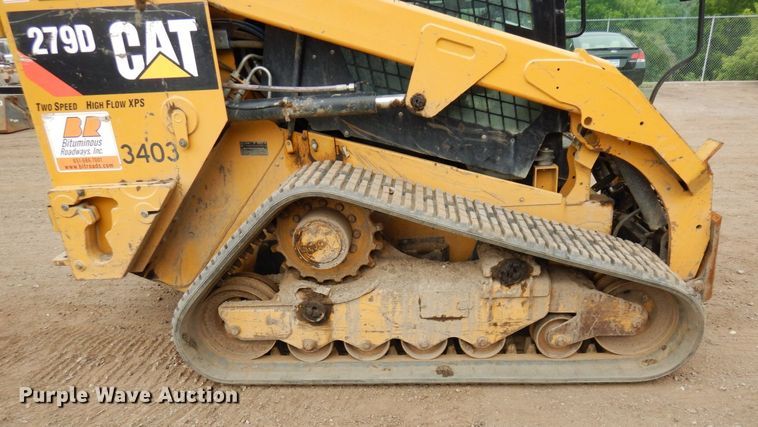 image for item AF9677 2017 Caterpillar 279D  tracked skid steer loader