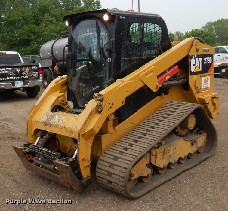 image for item AF9678 2019 Caterpillar 279D  tracked skid steer loader
