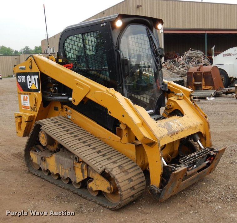 image for item AF9678 2019 Caterpillar 279D  tracked skid steer loader