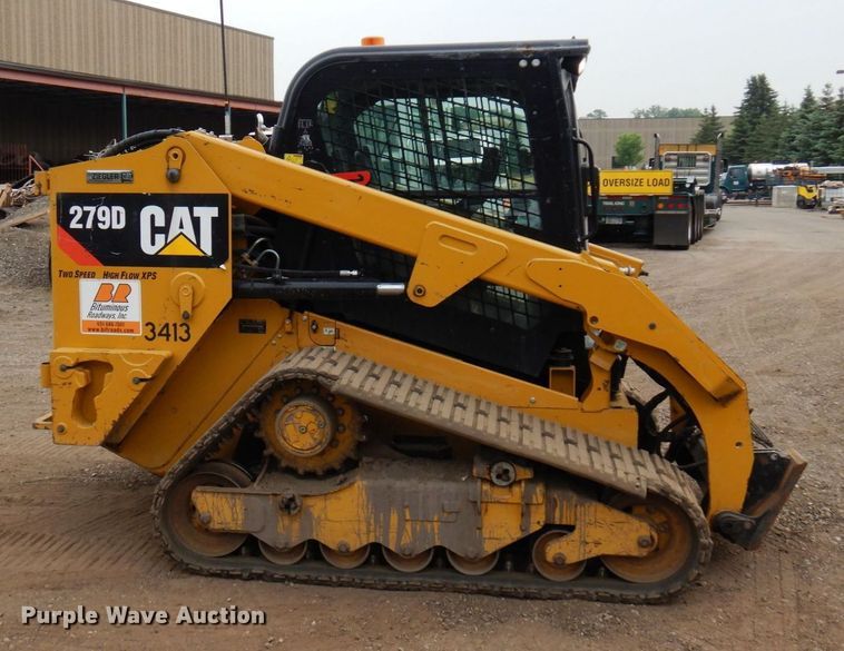 image for item AF9678 2019 Caterpillar 279D  tracked skid steer loader