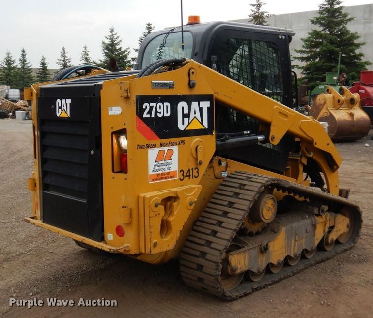 image for item AF9678 2019 Caterpillar 279D  tracked skid steer loader