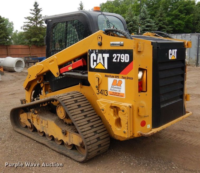 image for item AF9678 2019 Caterpillar 279D  tracked skid steer loader
