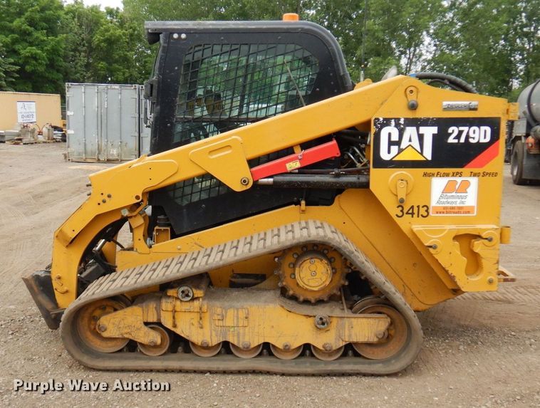 image for item AF9678 2019 Caterpillar 279D  tracked skid steer loader
