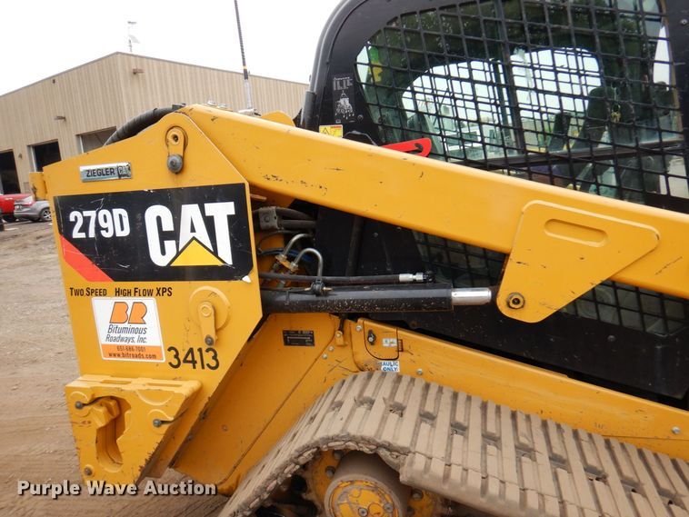 image for item AF9678 2019 Caterpillar 279D  tracked skid steer loader
