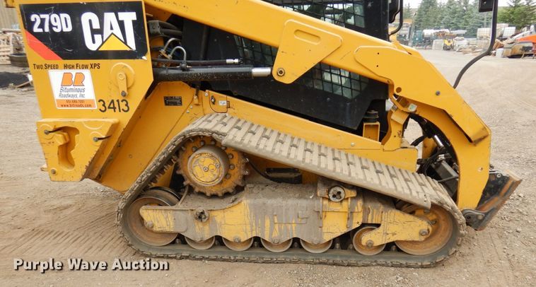 image for item AF9678 2019 Caterpillar 279D  tracked skid steer loader