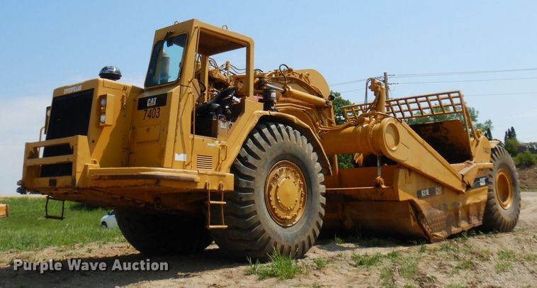 image for item AF9682 1988 Caterpillar 631E  conventional scraper