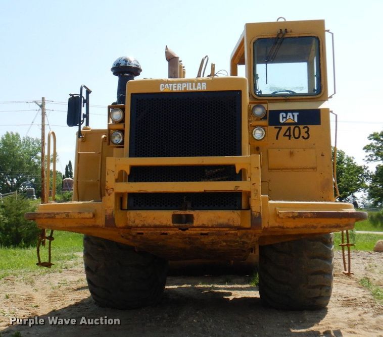 image for item AF9682 1988 Caterpillar 631E  conventional scraper