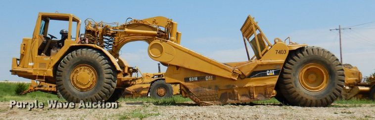 image for item AF9682 1988 Caterpillar 631E  conventional scraper