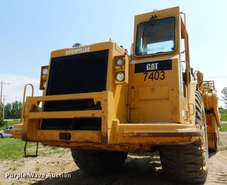 image for item AF9682 1988 Caterpillar 631E  conventional scraper