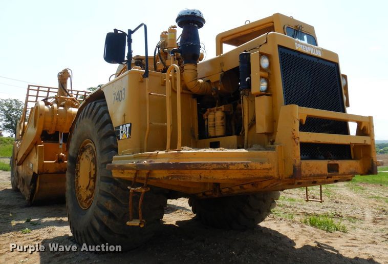 image for item AF9682 1988 Caterpillar 631E  conventional scraper