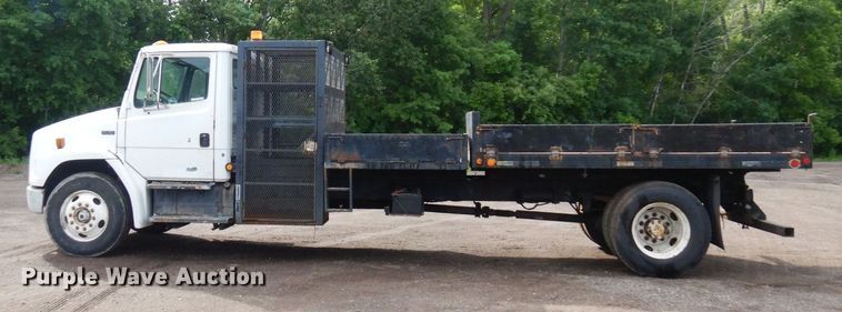 image for item AF9700 2003 Freightliner FL70  dump flatbed truck