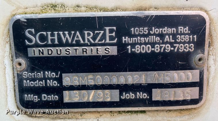 image for item DI7772 1998 Mack MS Series  street sweeper truck