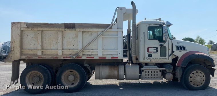 image for item DI7816 2012 Mack GU713  dump truck
