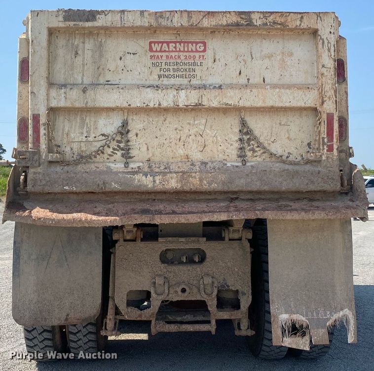 image for item DI7816 2012 Mack GU713  dump truck