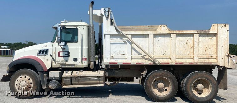 image for item DI7816 2012 Mack GU713  dump truck