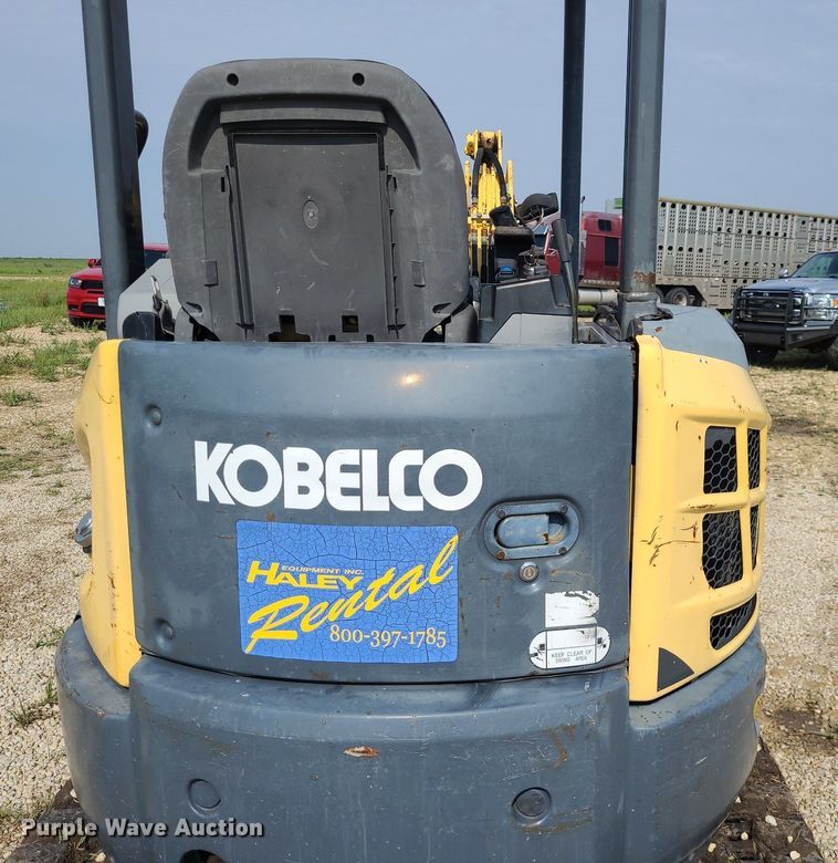 image for item DK1928 2007 Kobelco SK27SR3  mini excavator