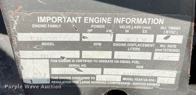 image for item DL3771 2007 Ditch Witch RT55  rock saw