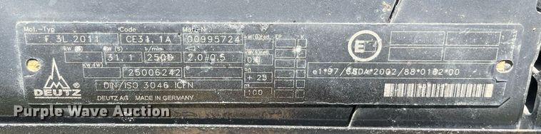 image for item DL3772 2005 Vermeer RT450  trencher