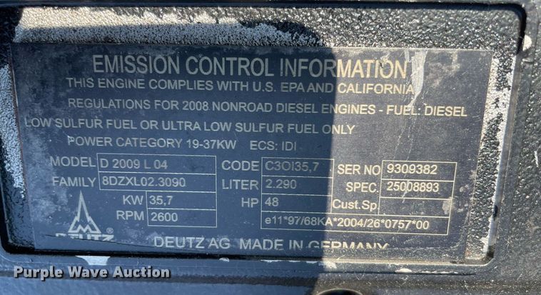 image for item DL3773 2010 Ditch Witch 410SX  cable plow