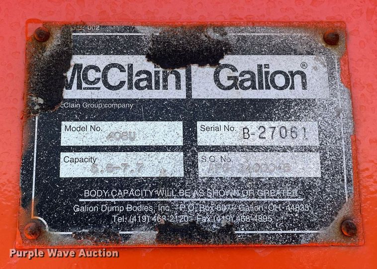 image for item DL3777 2004 International 7400  dump truck