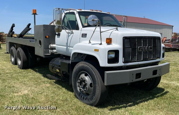 image for item DL3778 2000 GMC C8500  reel truck