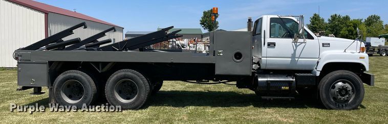 image for item DL3778 2000 GMC C8500  reel truck