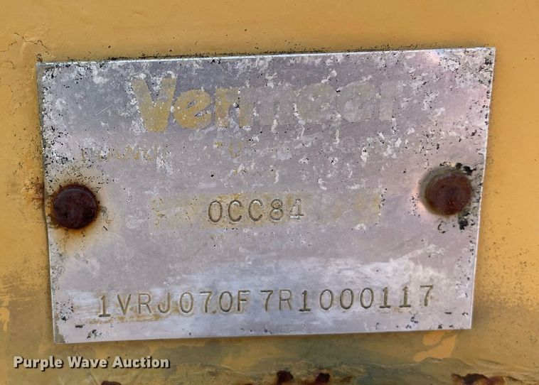 image for item DL3780 1994 Vermeer CC135A Offset  concrete cutter