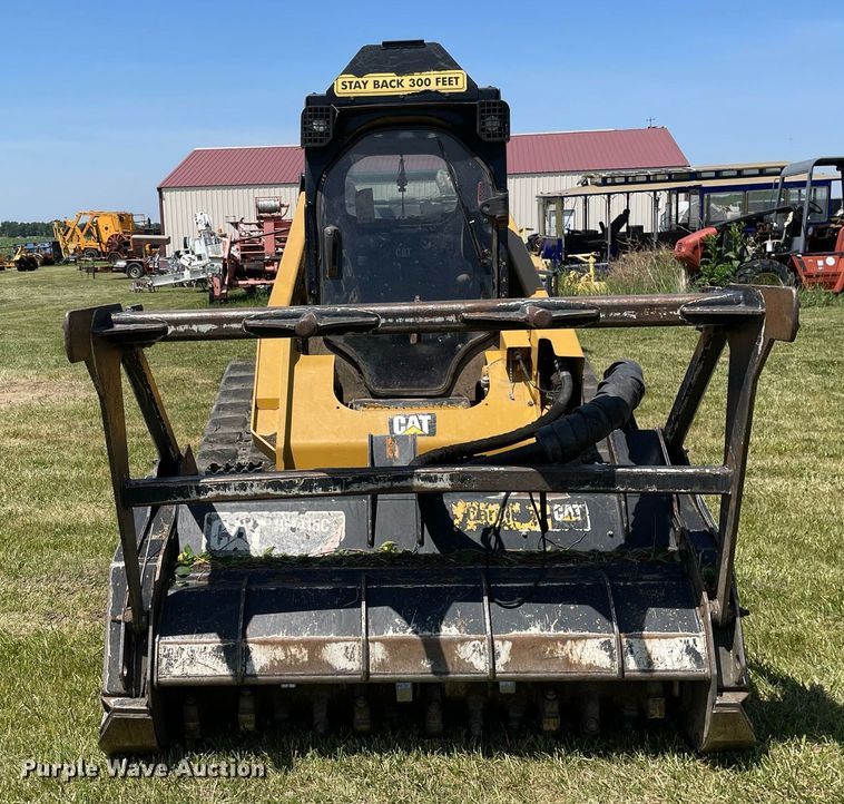 image for item DL3783 2017 Caterpillar 299D2XHP  tracked skid steer loader