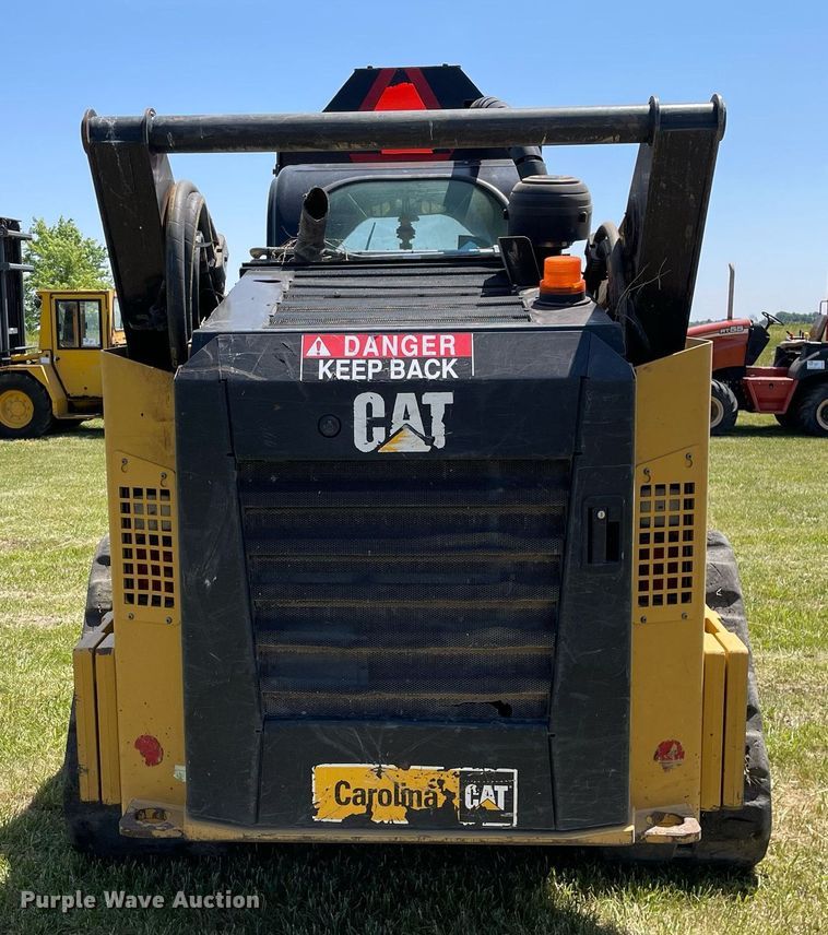 image for item DL3783 2017 Caterpillar 299D2XHP  tracked skid steer loader