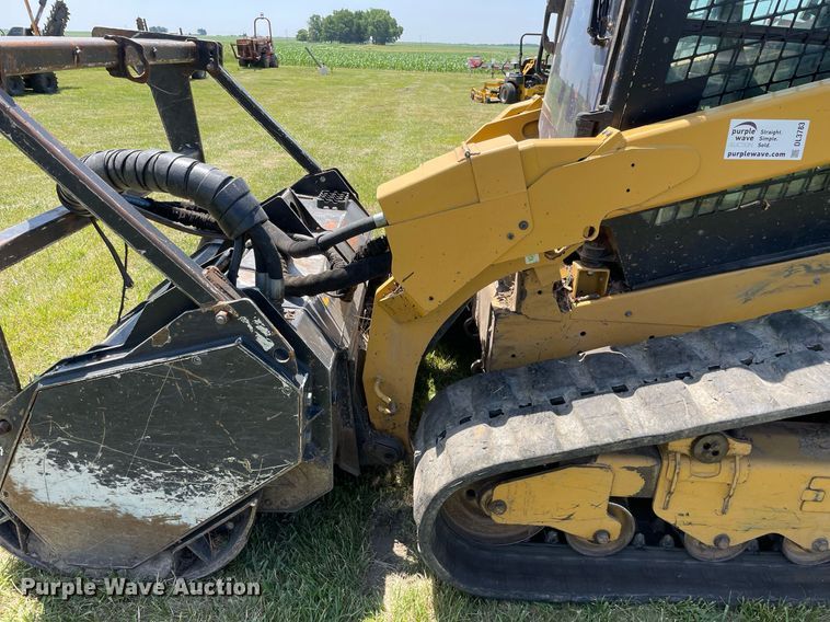 image for item DL3783 2017 Caterpillar 299D2XHP  tracked skid steer loader