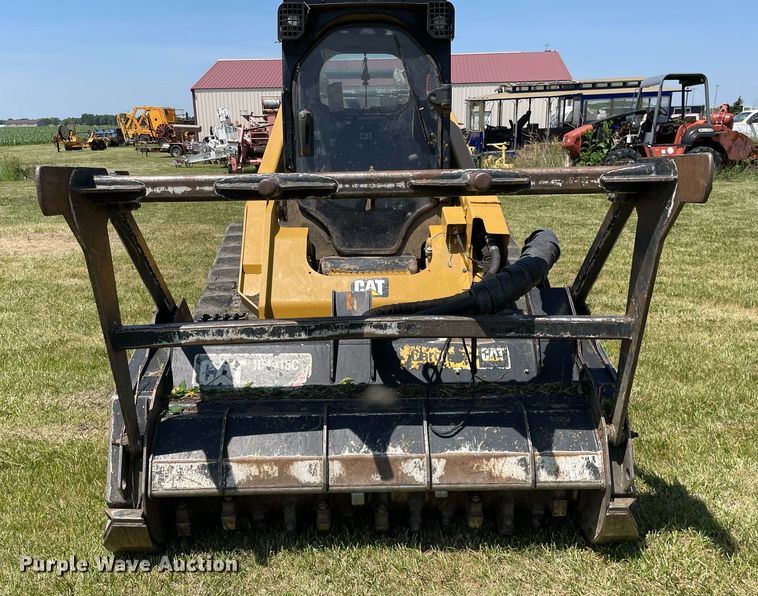 image for item DL3783 2017 Caterpillar 299D2XHP  tracked skid steer loader