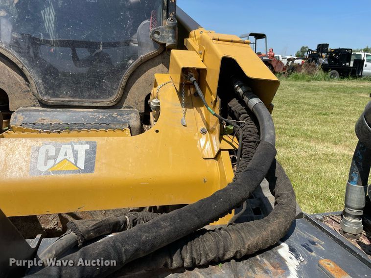 image for item DL3783 2017 Caterpillar 299D2XHP  tracked skid steer loader