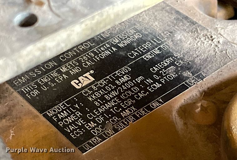 image for item DL3783 2017 Caterpillar 299D2XHP  tracked skid steer loader