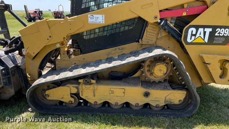 image for item DL3783 2017 Caterpillar 299D2XHP  tracked skid steer loader