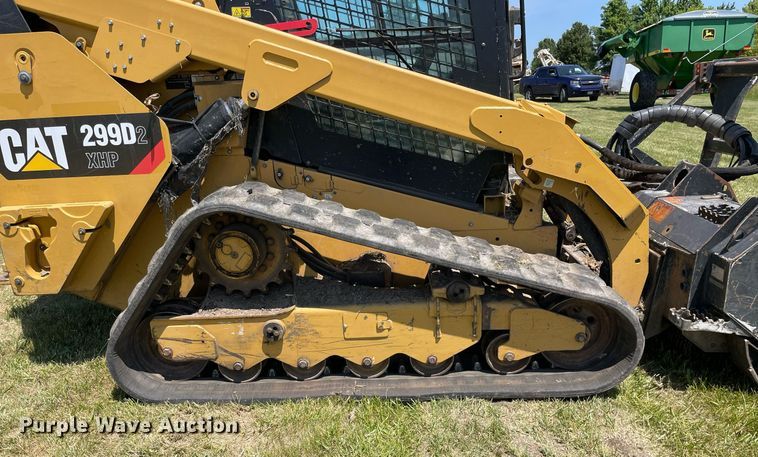 image for item DL3783 2017 Caterpillar 299D2XHP  tracked skid steer loader