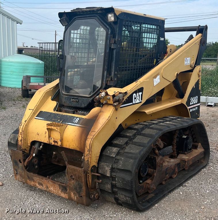 image for item DN3027 2006 Caterpillar 268B  tracked skid steer loader