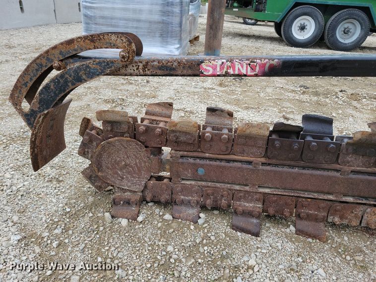 image for item DN3993 skid steer trencher