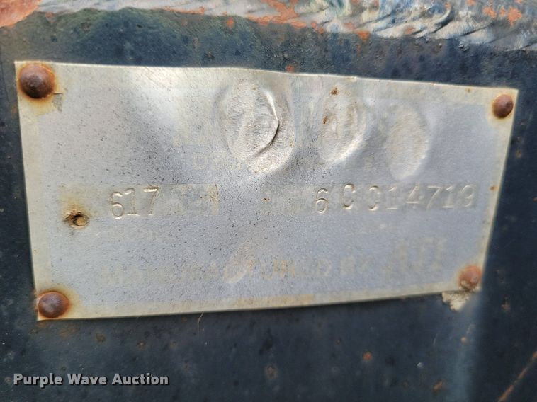 image for item DN3993 skid steer trencher