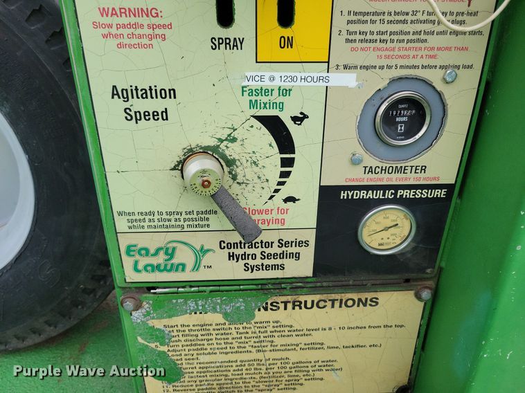 image for item DN3995 2005 Easy Lawn C125  hydroseeder
