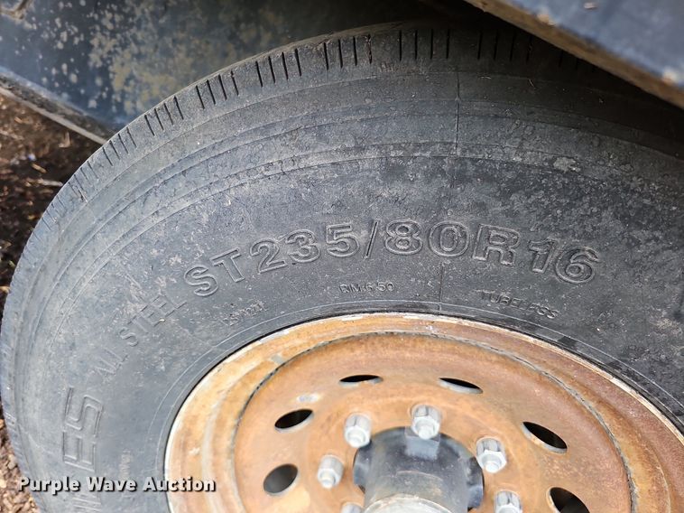 image for item DO2735 2013 Titan DF5954  equipment trailer