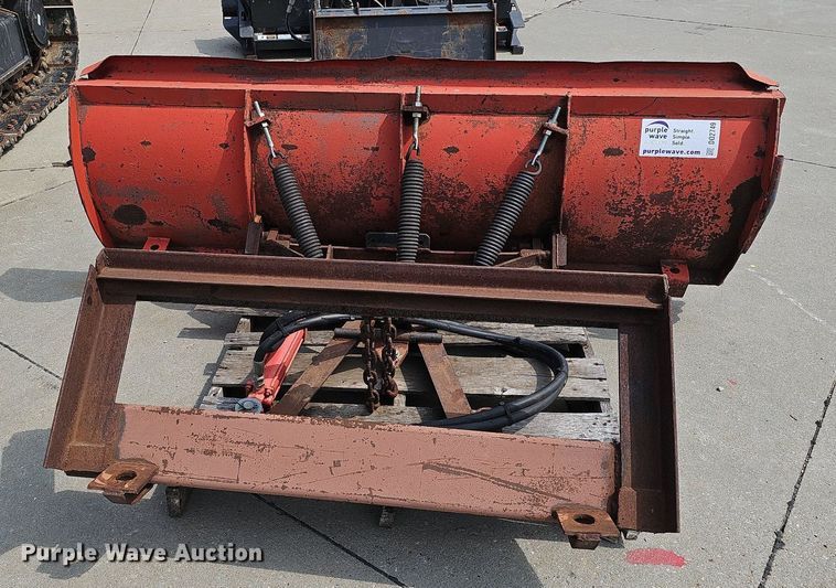 image for item DO2749 78" W skid steer snow pusher