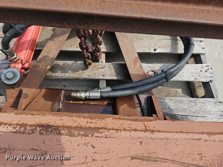 image for item DO2749 78" W skid steer snow pusher