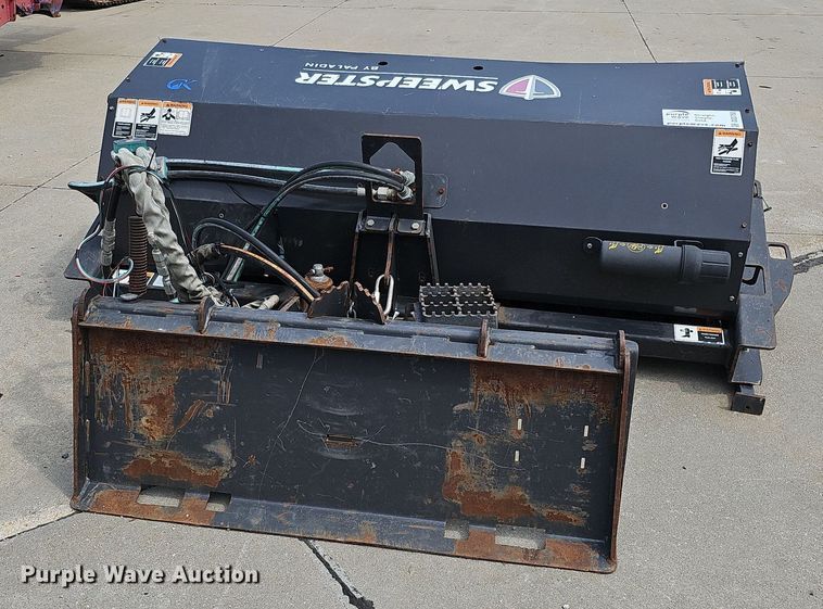 image for item DO2750 Paladin Sweepster 22072MH-0022  skid steer broom