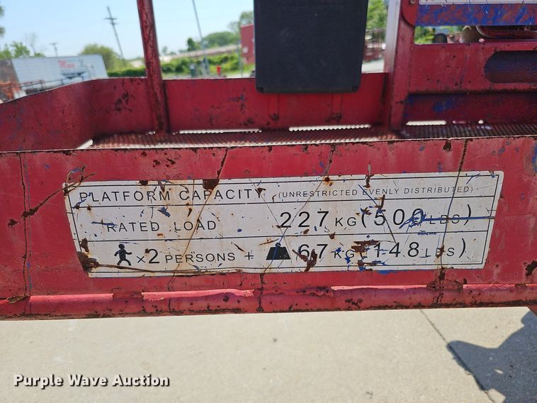 image for item DO2751 2007 Aichi 1SR 60  boom lift