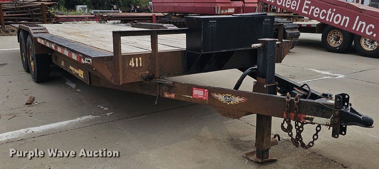 image for item DO2756 2016 H&H Trailers Speed Loader MX  equipment trailer