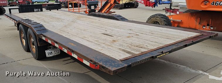 image for item DO2756 2016 H&H Trailers Speed Loader MX  equipment trailer