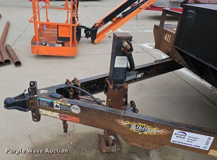 image for item DO2756 2016 H&H Trailers Speed Loader MX  equipment trailer